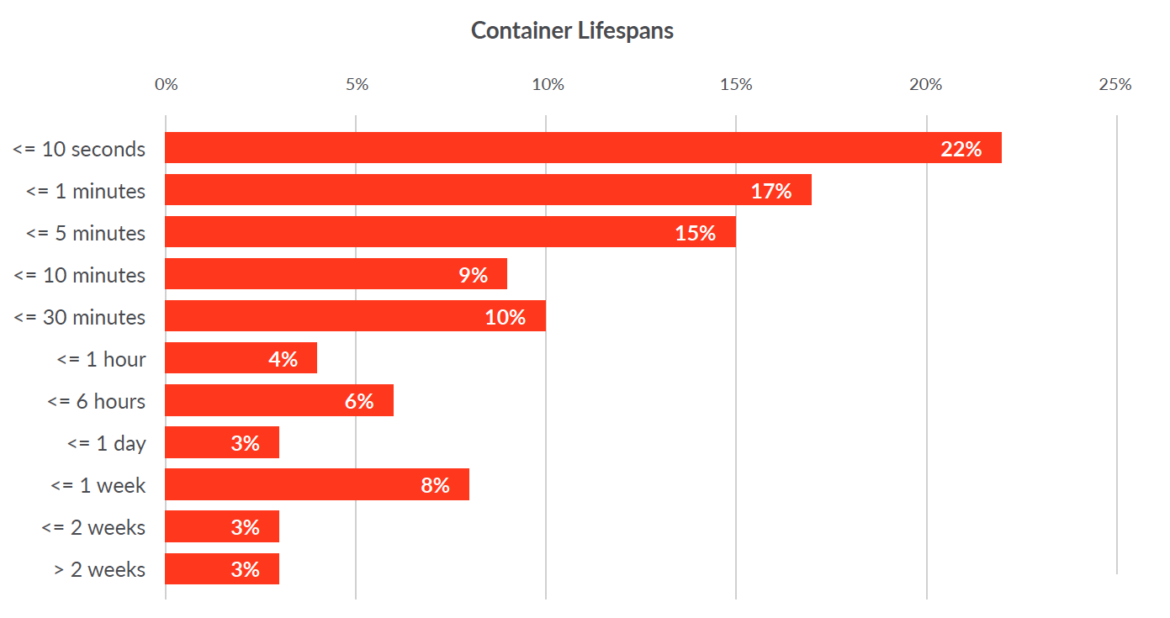 container lifespans