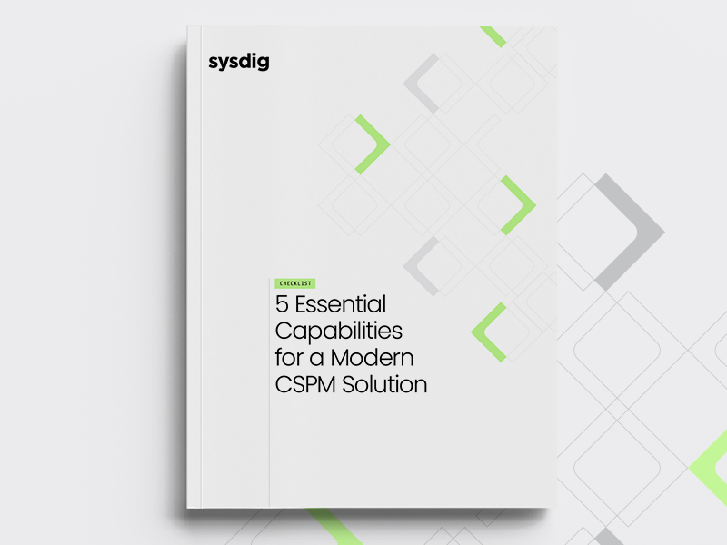 5 Essential Capabilities for a Modern CSPM Solution