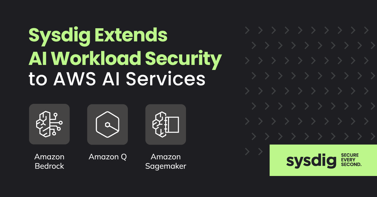 Security for AWS AI services with Sysdig