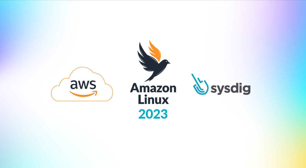 AWS, Amazon Linux 2022, and Sysdig