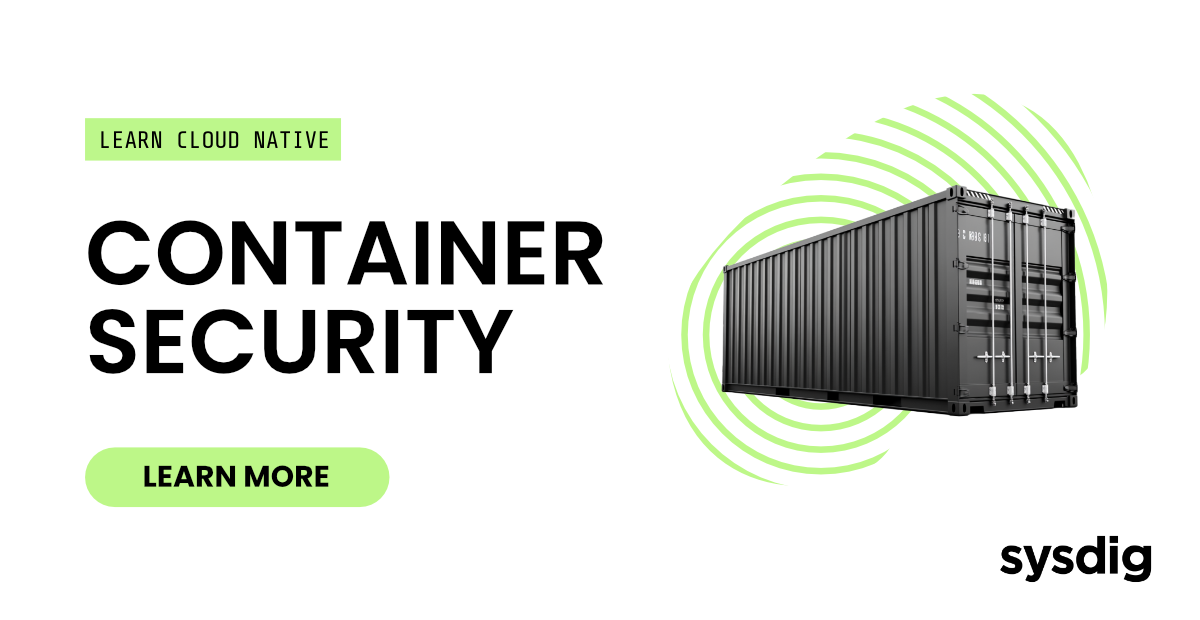 How to implement docker image scanning with open source tools sysdig