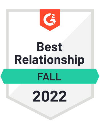 G2 Best Relationship Fall 2022
