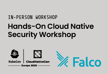 In person cloud native security workshop