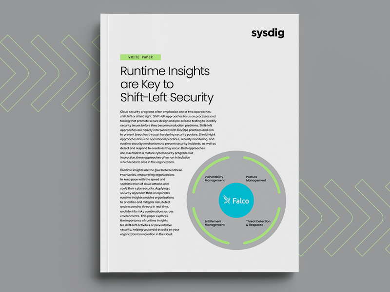 Runtime Insights are Key to Shift-Left Security in Financial Services