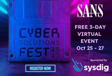 SANS Cyber Fest