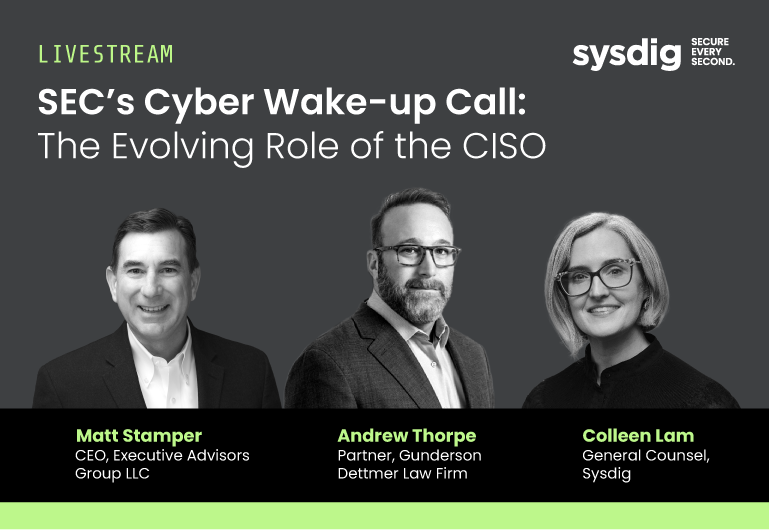 SEC's Cyber Wake-up Call: The Evolving Role of the CISO
