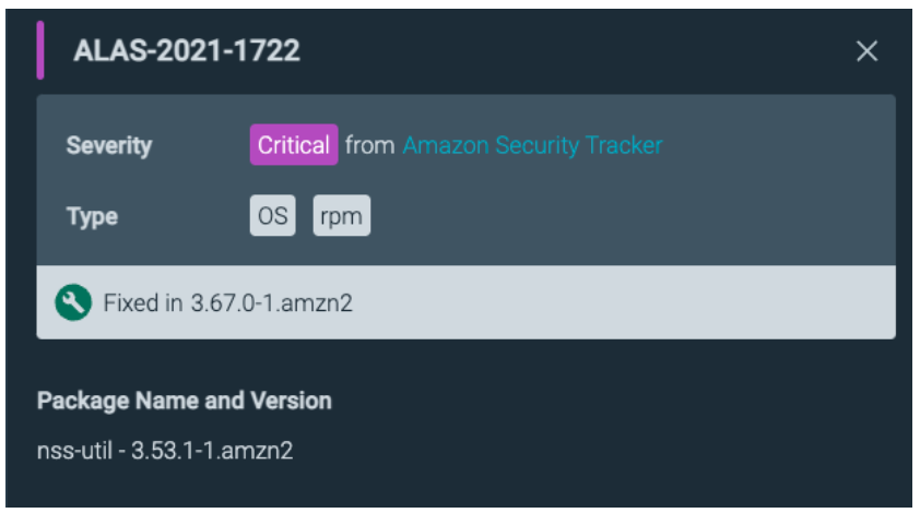 Vulnerability detailed EC2 Security