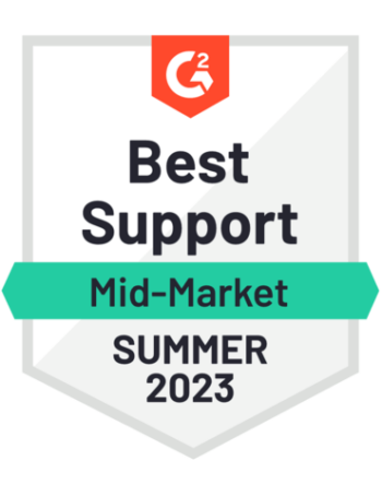Best Support Mid-Market Summer 2023