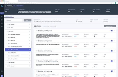 On-Demand container compliance reports