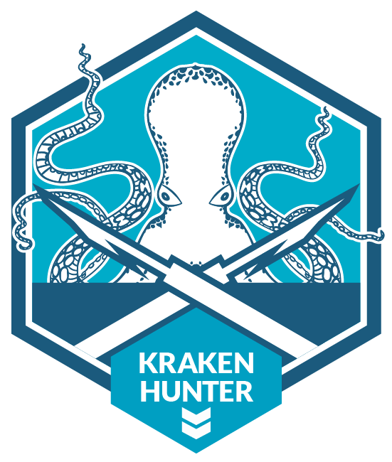 Kraken Hunter badge