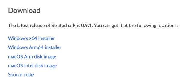 download stratoshark