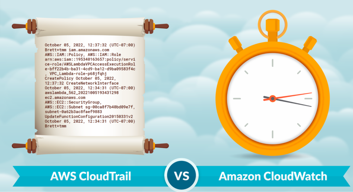 cloudtrail vs cloudwatch