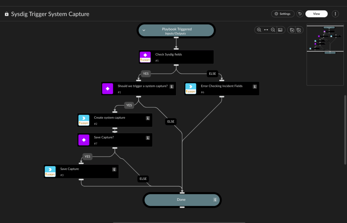 Sysdig system capture playbook