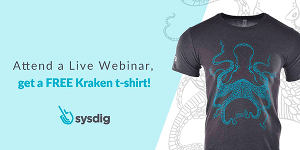 Sysdig August 2020 Webinar Sign-up Giveaway