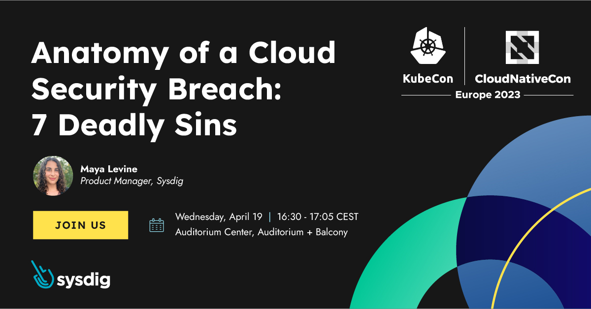 Anatomy of a Cloud Security Breach - 7 Deadly Sins
