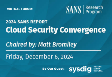 Cloud Security Convergence Report Webcast & Forum: How Control Models for A Robust Cloud Security Stack Are Changing