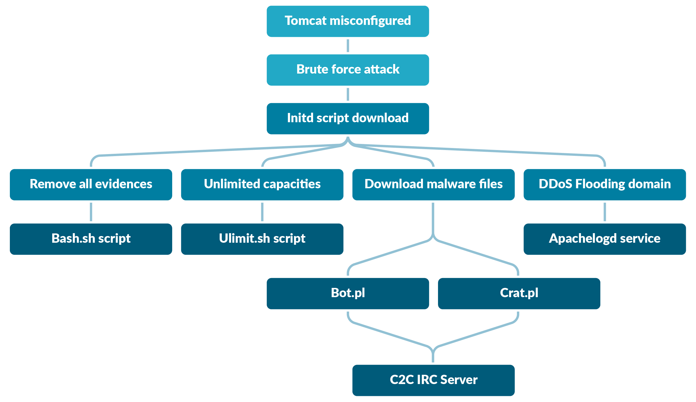 Schema Shellbot malware