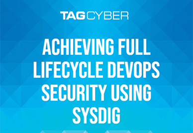 TAGCYBER ACHIEVING FULL LIFECYCLE DEVOPS SECURITY